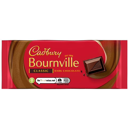 Cadbury Bournville Classic Dark Block 100g