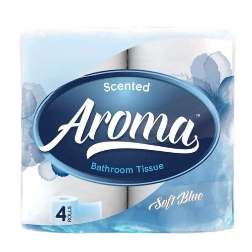 Aroma Soft Blue 4 Toilet Rolls