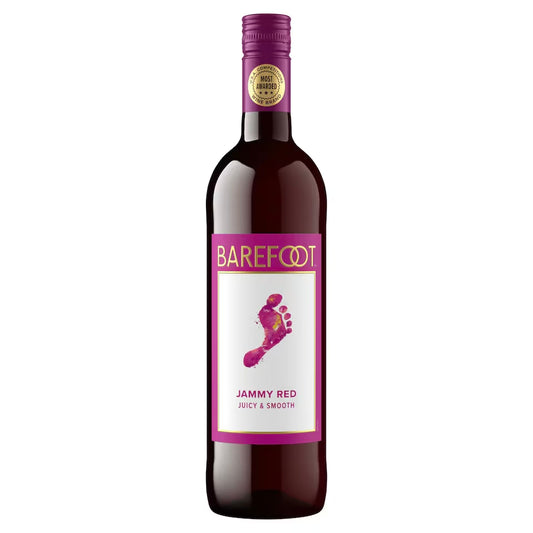 Barefoot Jammy Red 75cl
