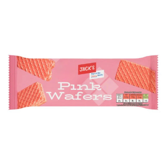 Jack's Pink Wafers 100g