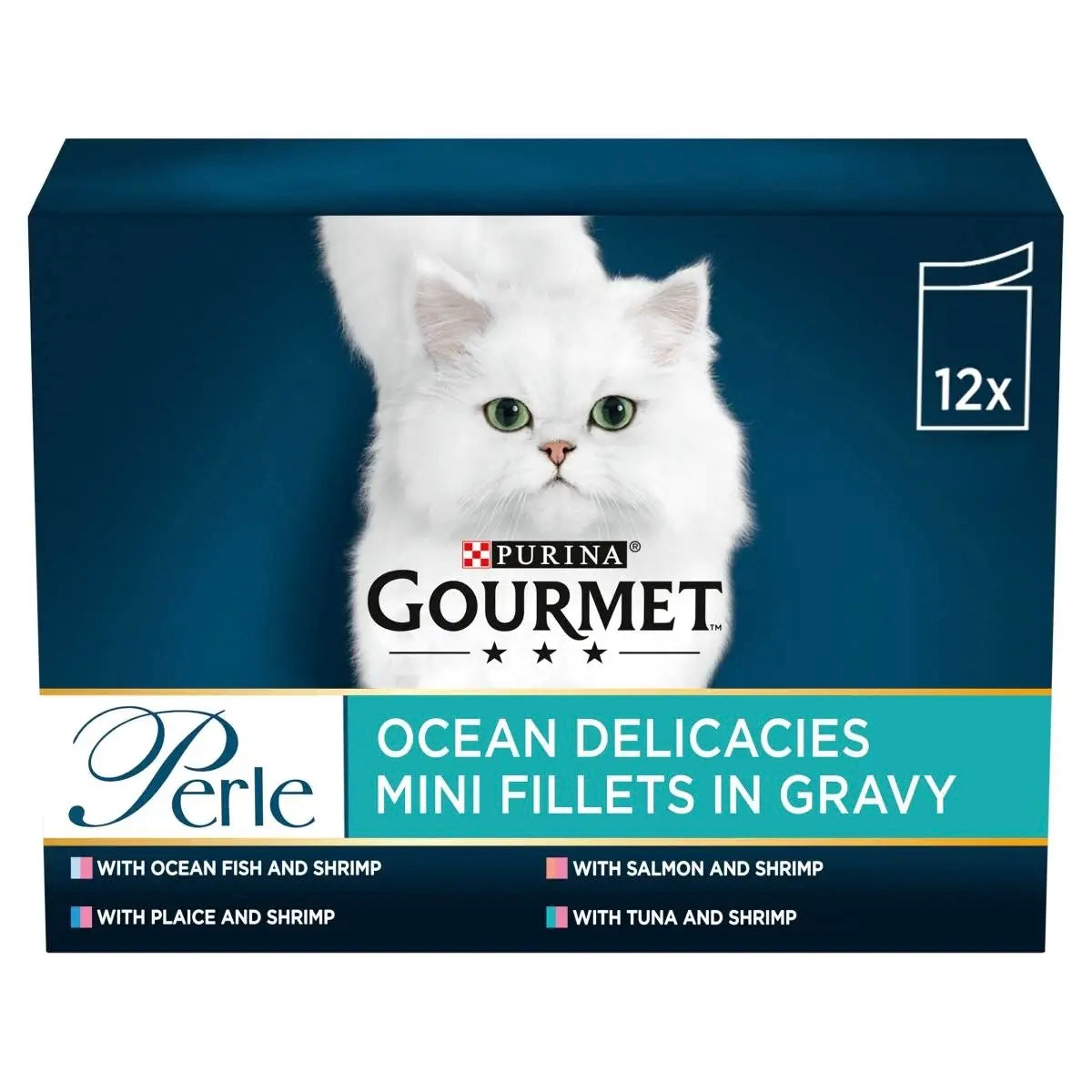 Purina Gourmet Oceon Delicacies Mini Fillets in Gravy 12x85g