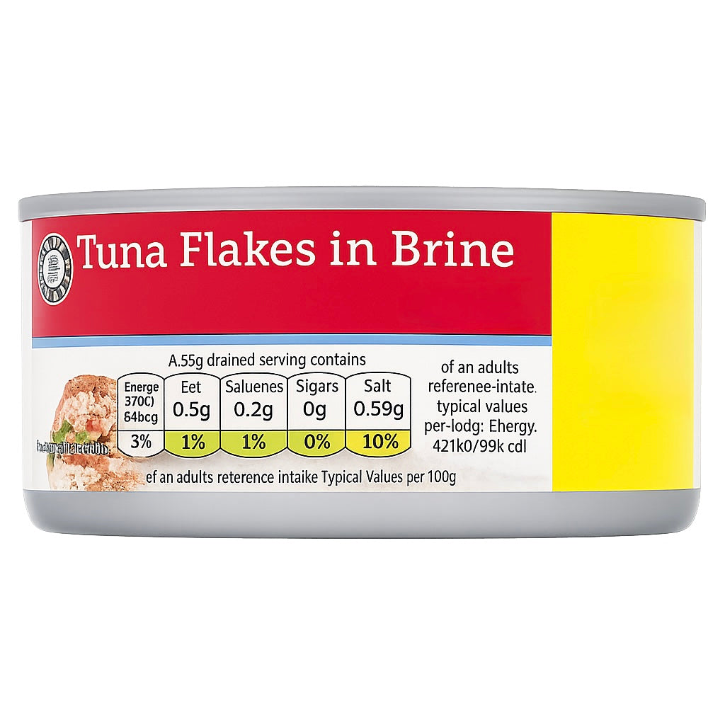 Euro Shopper Tuna Flakes in Brine 185g