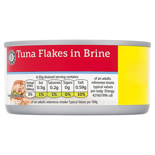 Euro Shopper Tuna Flakes in Brine 185g