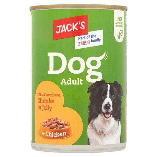 Jack's Dog Adult Jelly with Chicken 415g