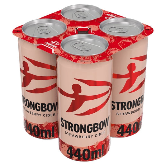 Strongbow Strawberry Cider 4x440ml