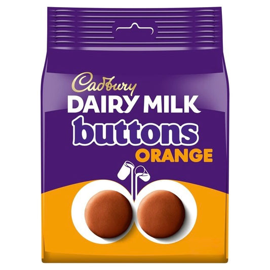 Cadbury Dairy Milk Orange Giant Buttons 95g