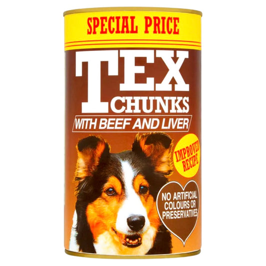Tex Chunks with Beef and Liver 1.2kg