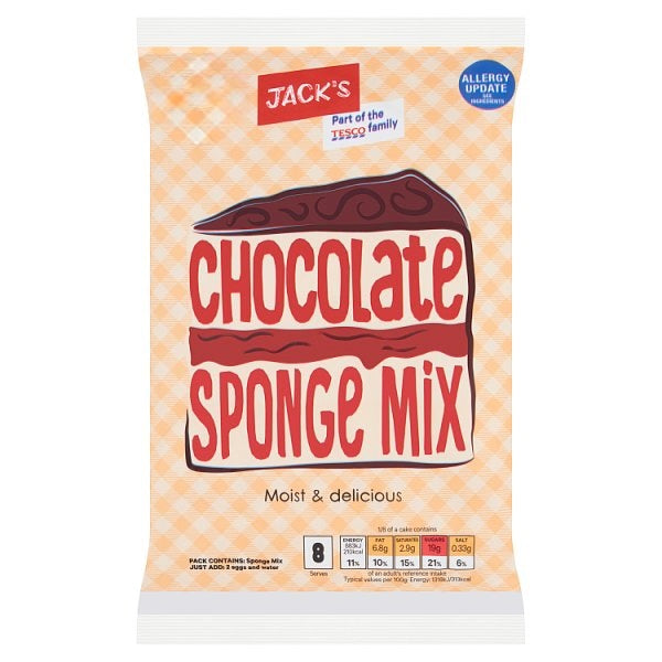 Jack's Chocolate Sponge Mix 400g