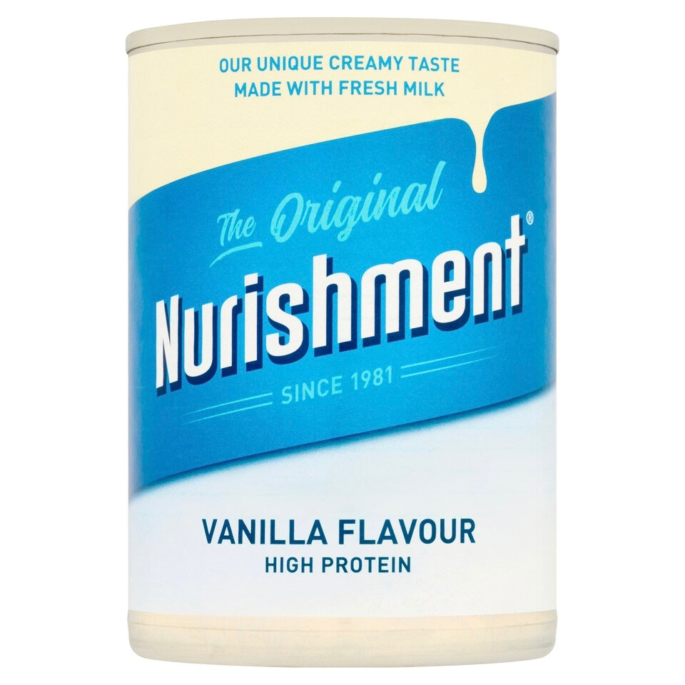 Nurishment Vanilla Tin 370ml