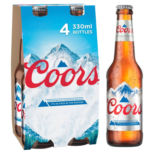 Coors Lager 4x330ml