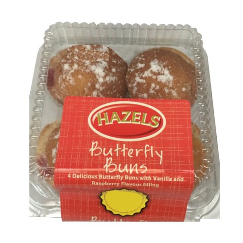 Hazel's 4 Butterfly Buns