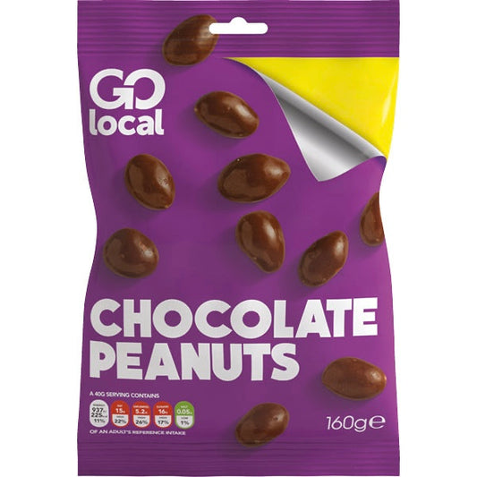 Go local Chocolate Peanuts 115g