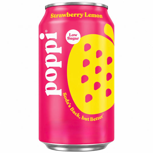 Poppi Strawberry Lemon 330ml