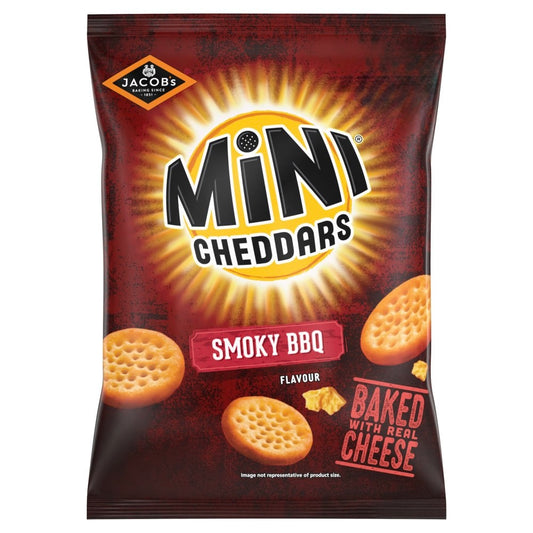 Jacob's Mini Cheddar Smoky BBQ 90g