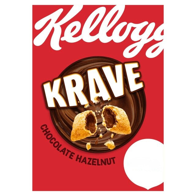 Kelloggs Krave Chocolate Hazelnut 410g