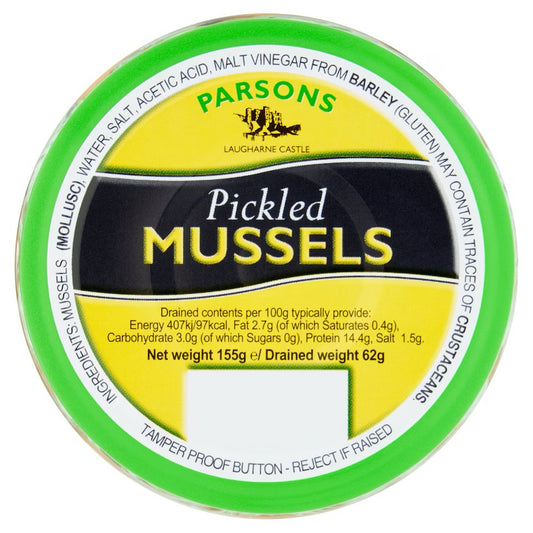 Parson's Pickled Mussels 155g
