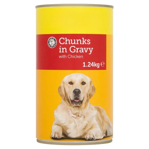 Euro Shopper Chunks in Gravy with Chicken 1.24kg
