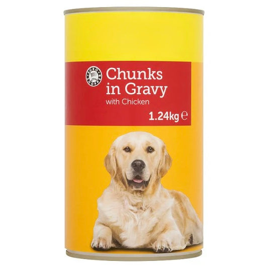 Euro Shopper Chunks in Gravy with Chicken 1.24kg