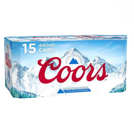 Coors Lager 15x440ml