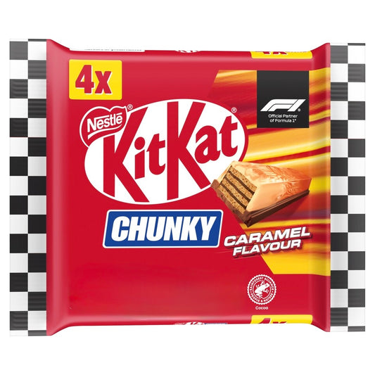 Nestle Kitkat Chunky Caramel 4x40g
