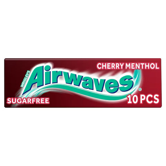 Wrigley’s Airwaves Cherry Menthol Chewing Gum 14g