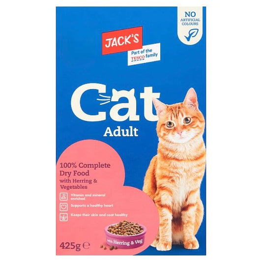 Jack's Cat Adult Complete with Herring & Vegetables 425g