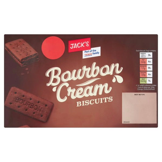 Jack's Bourbon Creams 400g