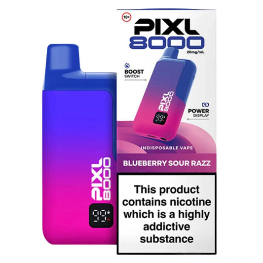 Pixl 8000 Blueberry Sour Razz