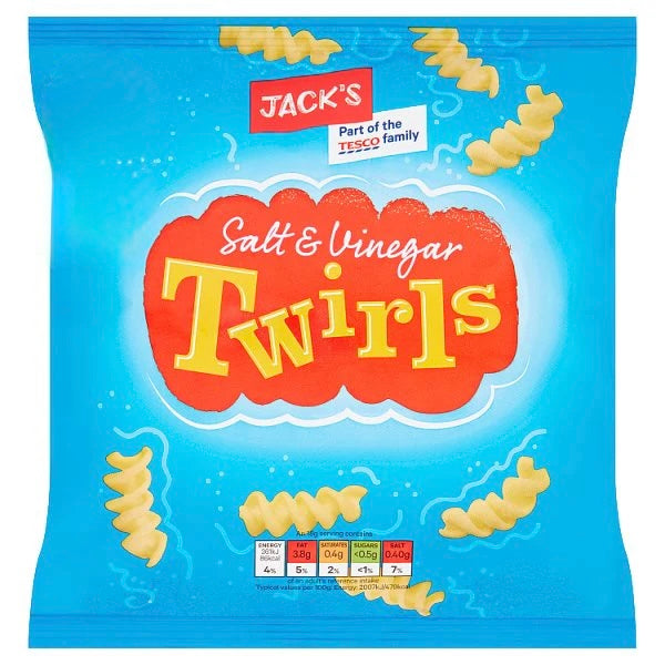 Jack's Salt & Vinegar Twirls 55g