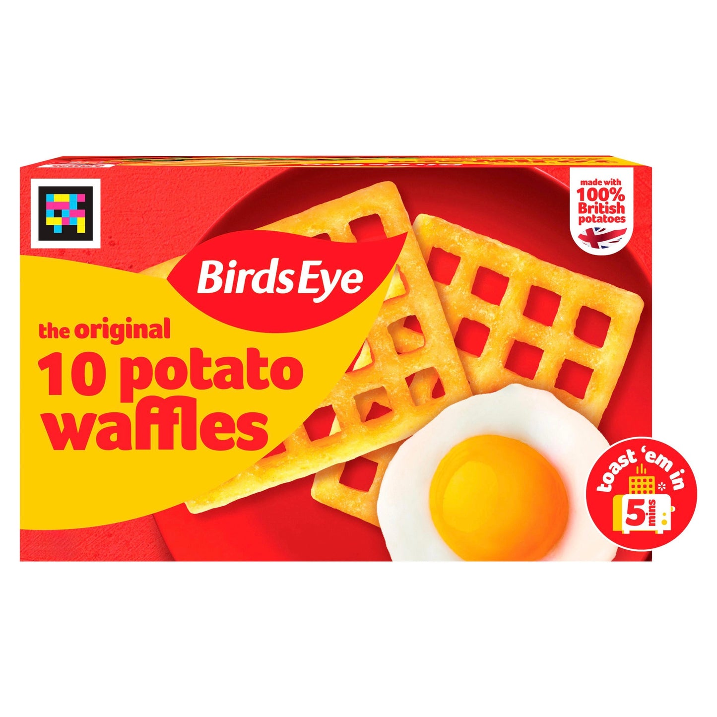 BirdsEye 10 Potato Waffles 567g