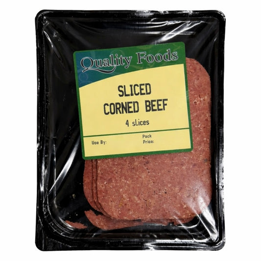 Quality Foods 4 Sliced Corned Beef