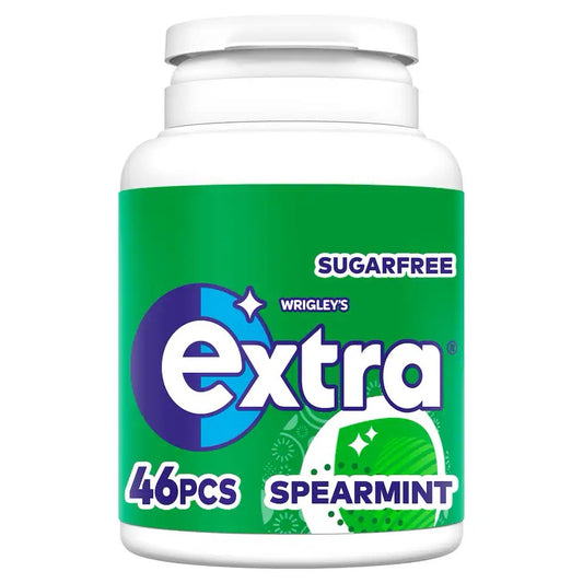 Wrigley’s Extra Spearmint Sugarfree Chewing Gum Tub 64g