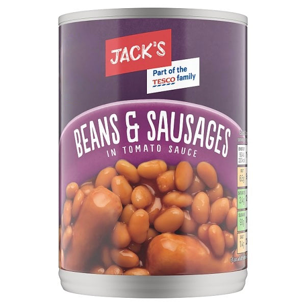 Jack’s Beans & Sausages 395g