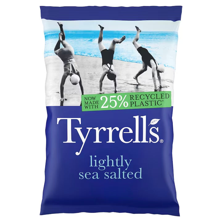 Tyrell’s Lightly Sea Salted 150g
