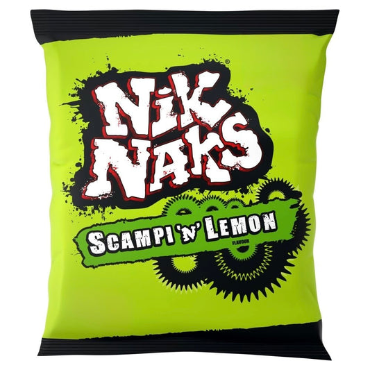 Nik Naks Scampi & Lemon 75g