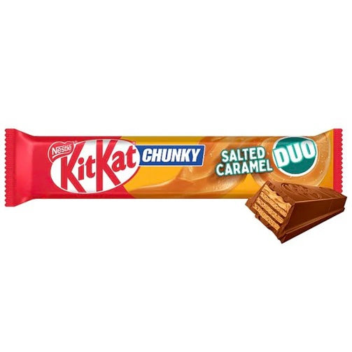 Nestle KitKat Chunky Salted Caramel Duo 68g