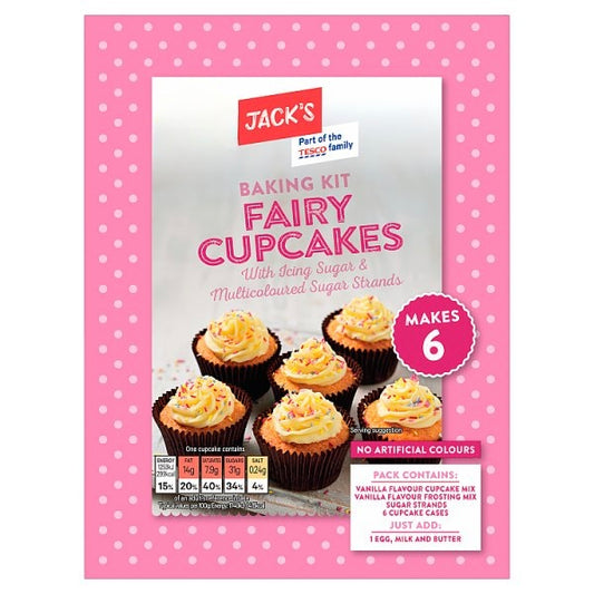Jack's 6 Baking Kit Fairy Cup Cakes 290g