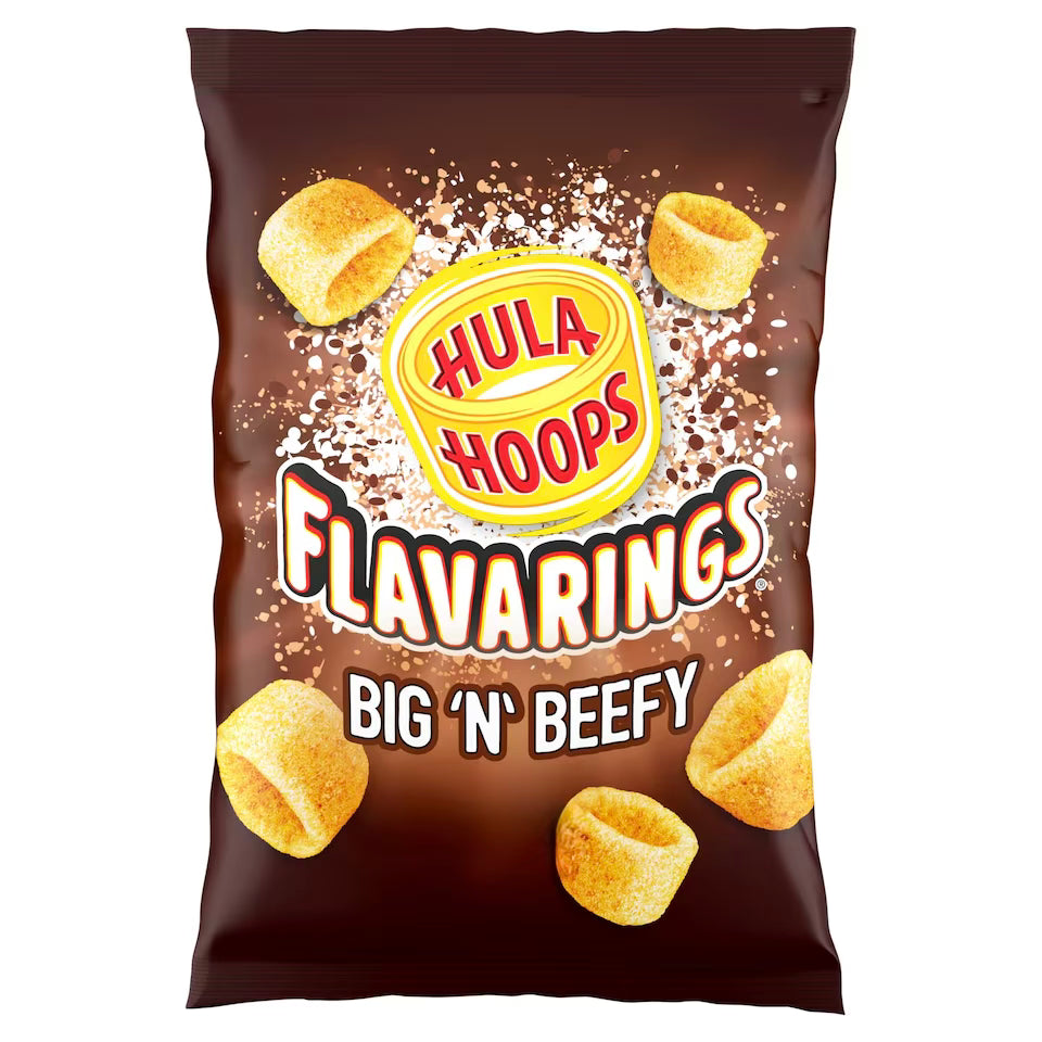 Hula Hoops Flavarings Big ‘n’ Beefy 90g