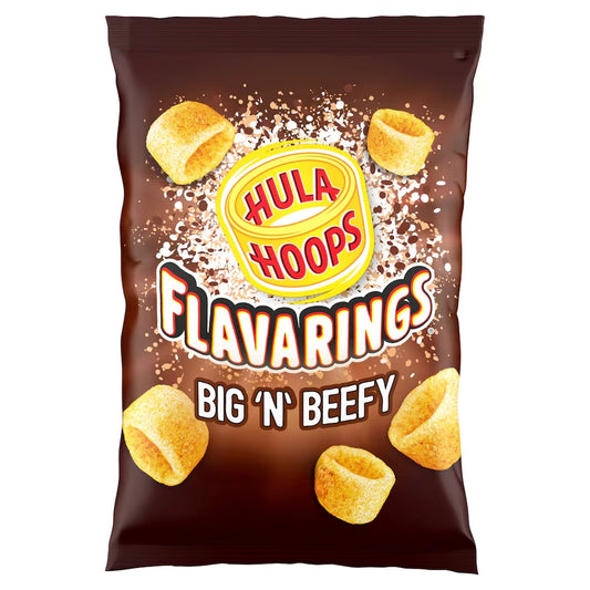 Hula Hoops Flavarings Big ‘n’ Beefy 90g