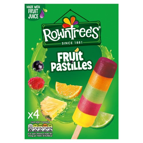 Rowntree’s Fruit Pastilles Lollies 4 Pack