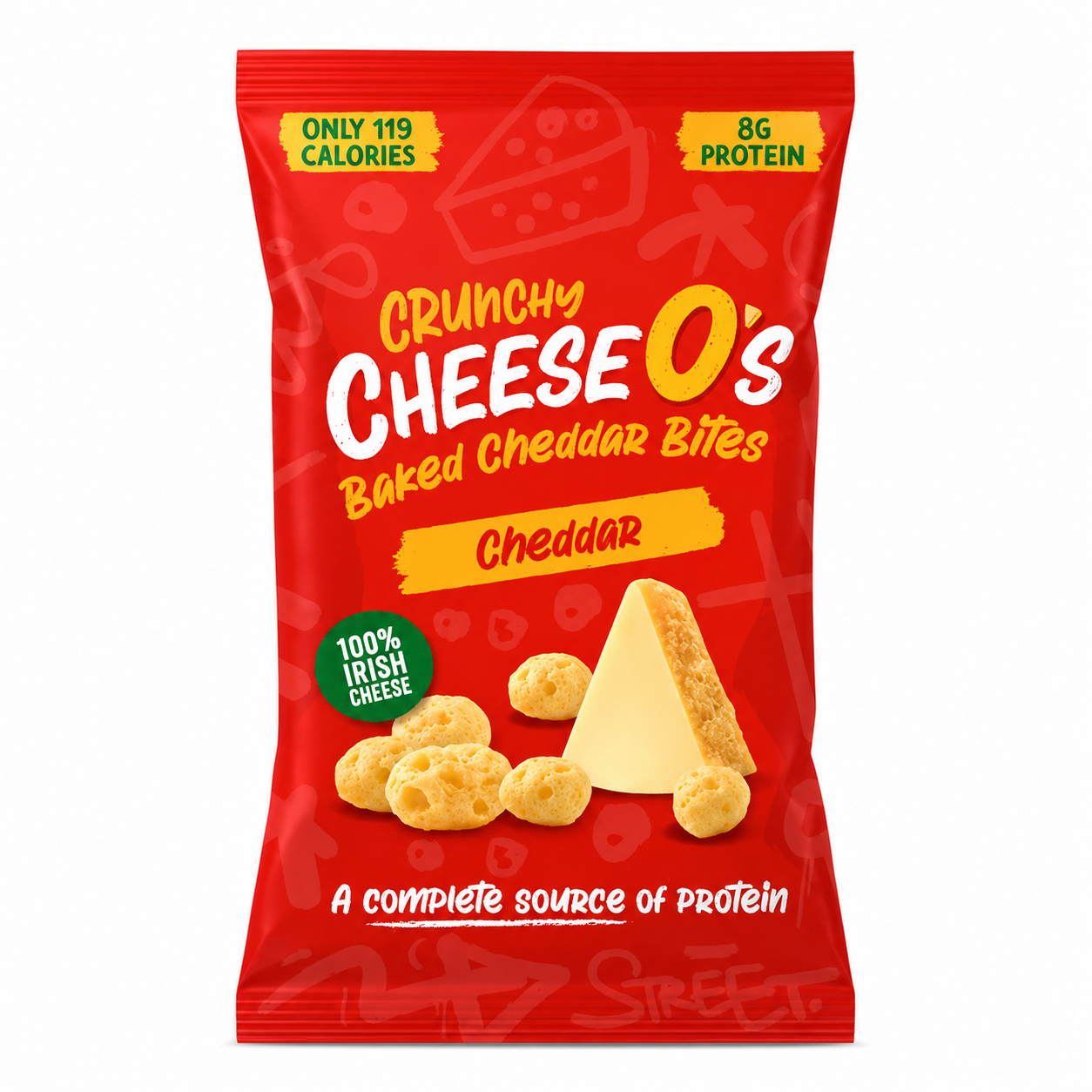 Crunchy Cheeseo’s Cheddar 20g