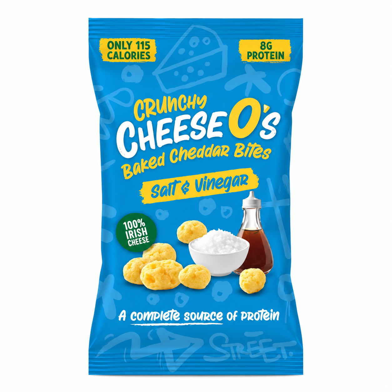 Crunchy Cheeseo’s Salt & Vinegar 20g