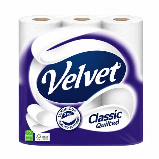 Velvet Classic Quilted 9 Roll