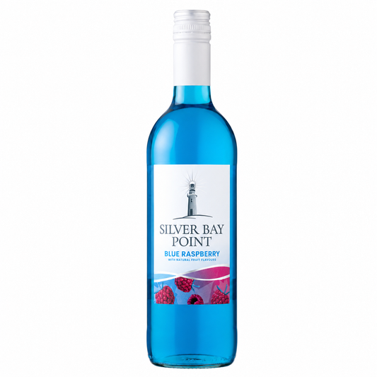 Silver Bay Point Blue Raspberry 75cl