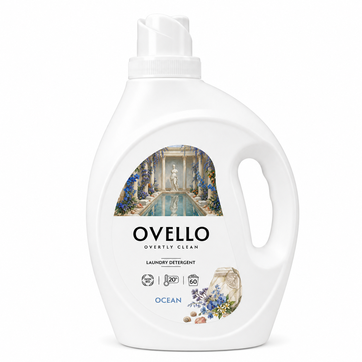 Ovello Ocean Non-Bio Laundry Detergent 2L