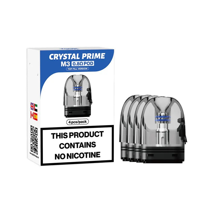 Crystal Prime M3 0.8 Mesh Pod 4pcs