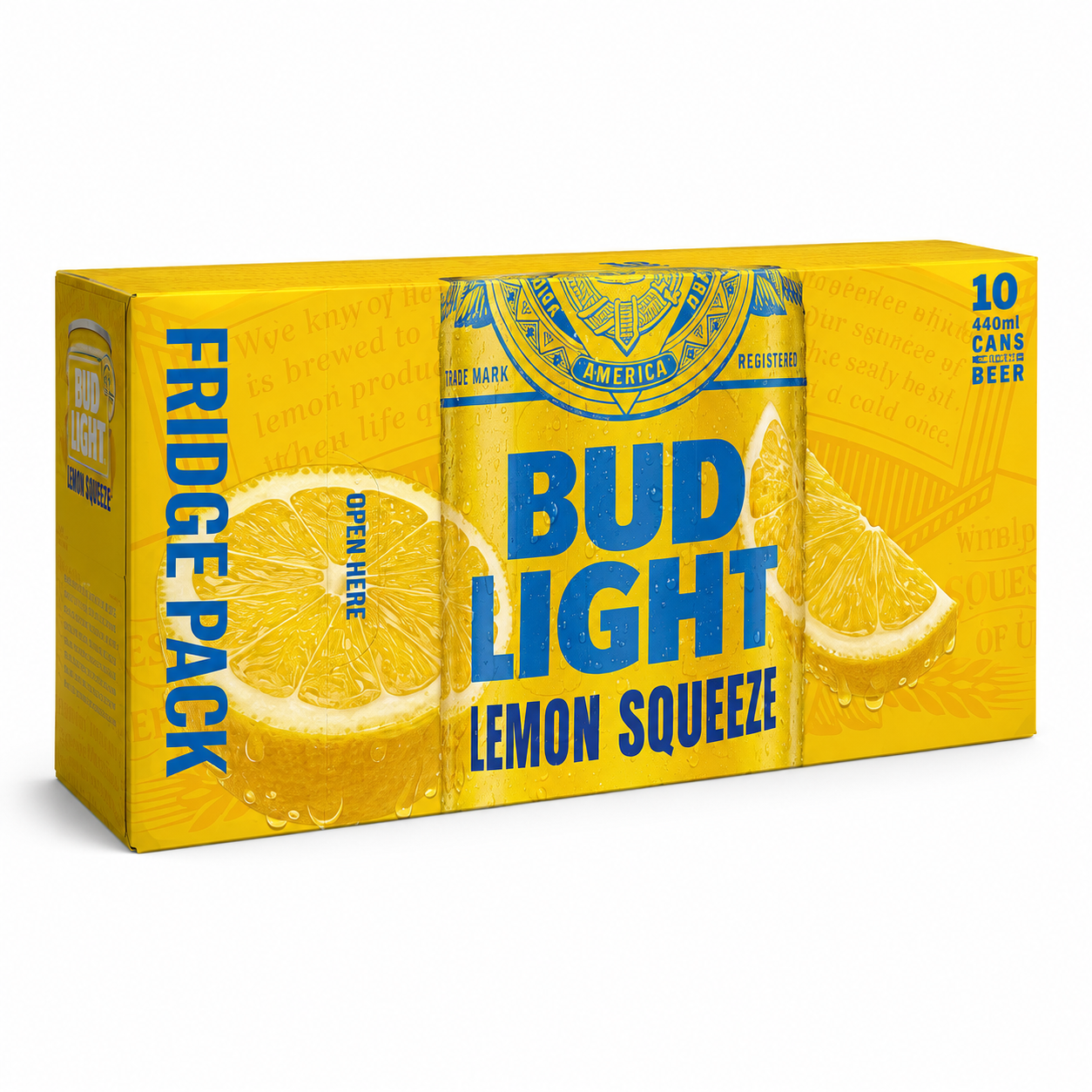 Bud Light Lemon Squeeze 10x440ml
