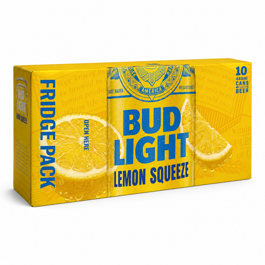 Bud Light Lemon Squeeze 10x440ml