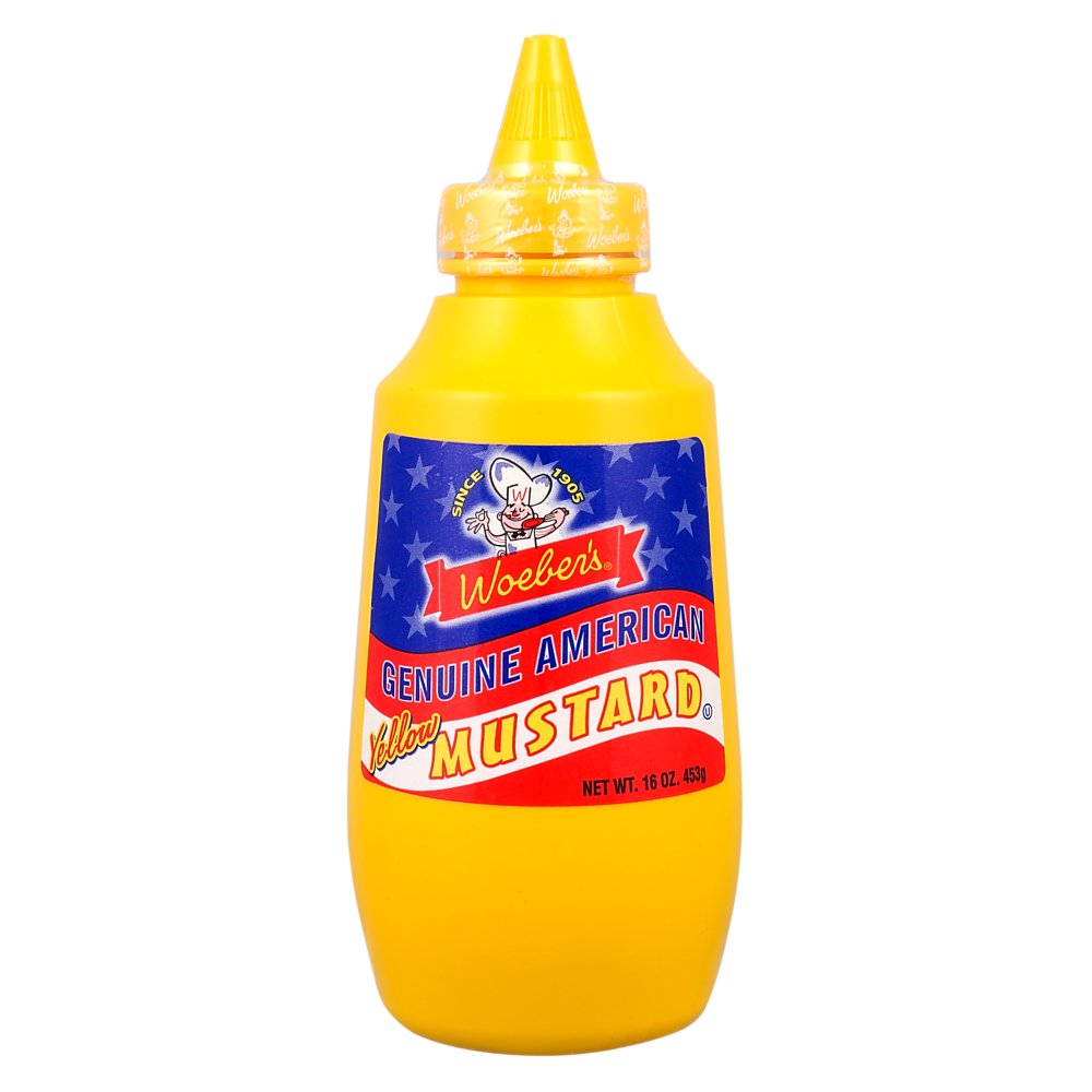Woeben’s Yellow Mustard 453g