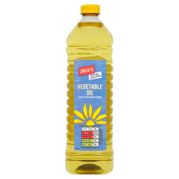 Jack's Vegetable Oil 1L